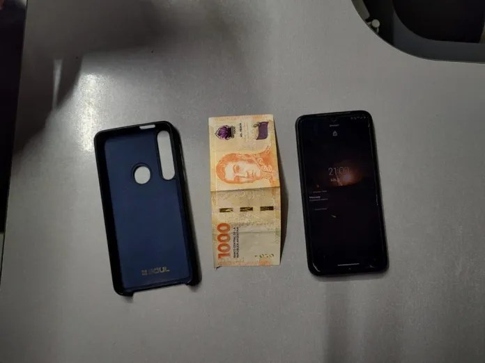 Vecinos detuvieron a un joven ladrón de celular en el barrio Insssep