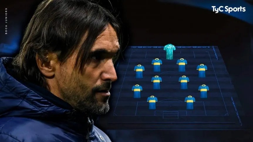 La formación de Boca vs. Estudiantes, por la Copa de la Liga
