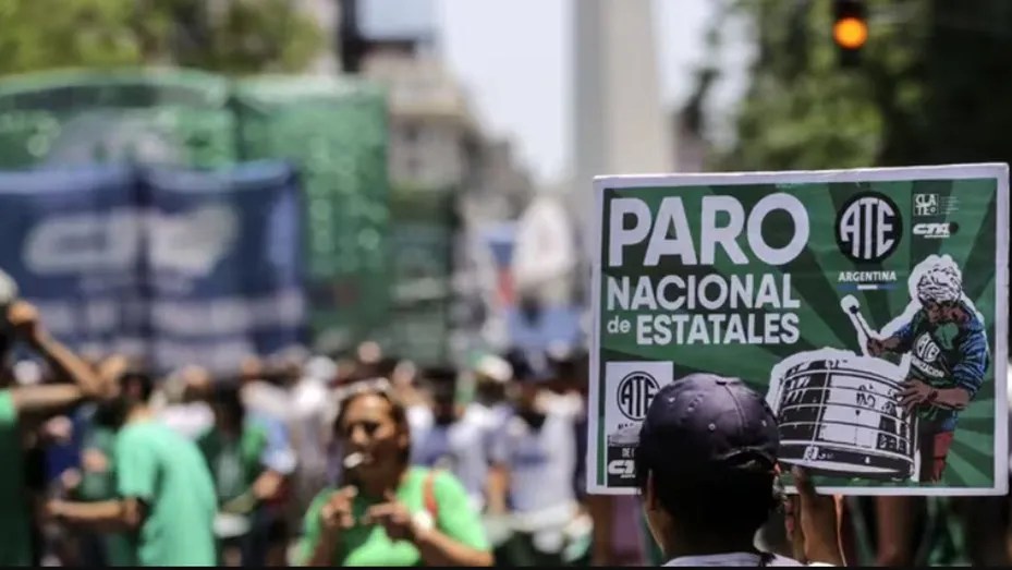 Despidos masivos: ATE no descarta «ocupaciones pacíficas» de ministerios