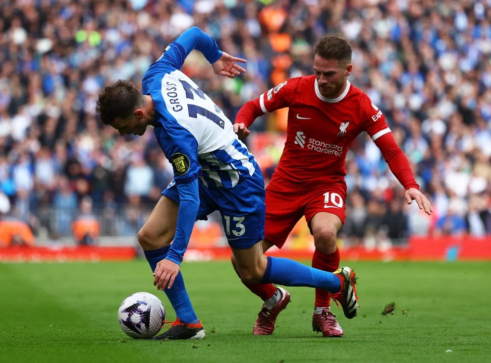 Asistencia de Mac Allister para el triunfo del Liverpool, que se mantiene puntero en la Premier League