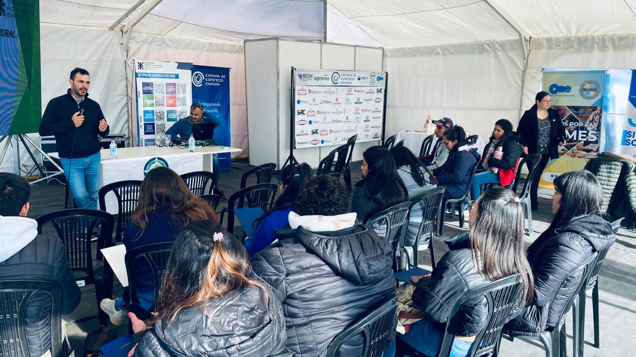 De la mano de Licenciatura en Administración Rural, la UTN marcó presencia en Agronea 2024