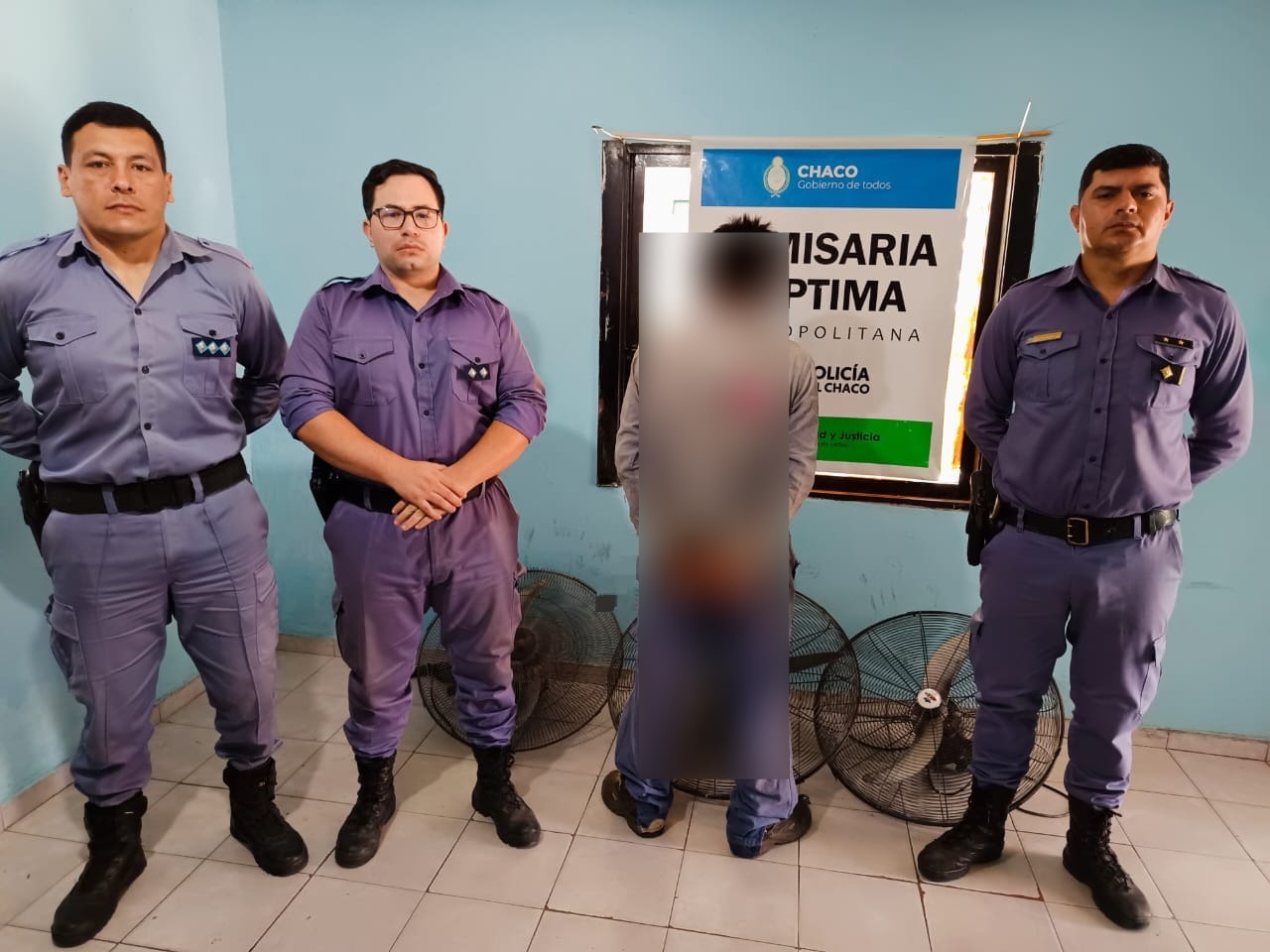 Agentes recuperan elementos sustraídos de la Escuela Primaria N° 834 del barrio Independencia