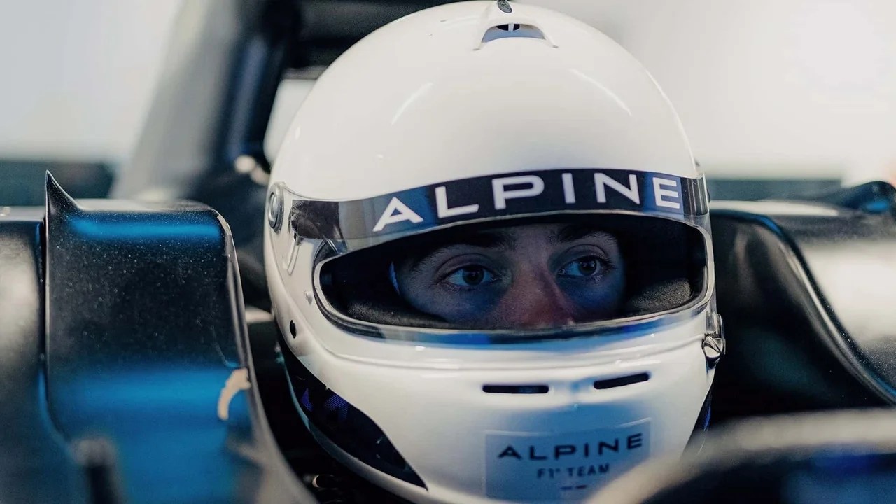 Alpine presentó a Franco Colapinto