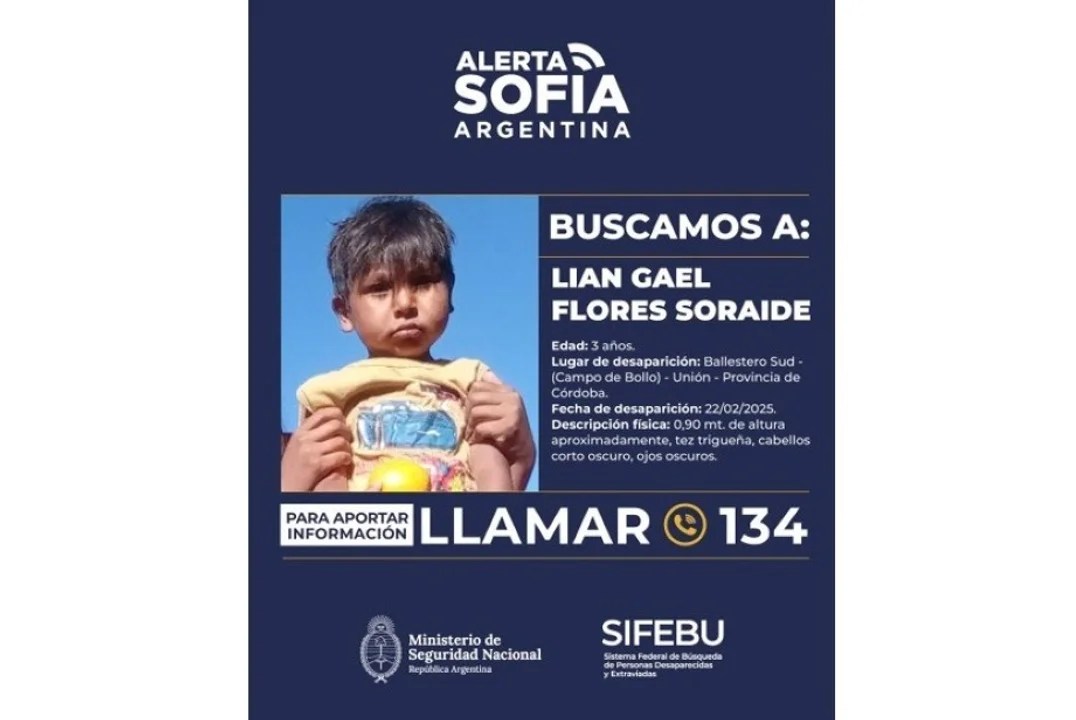 Una semana sin Lian Flores: en qué está la causa