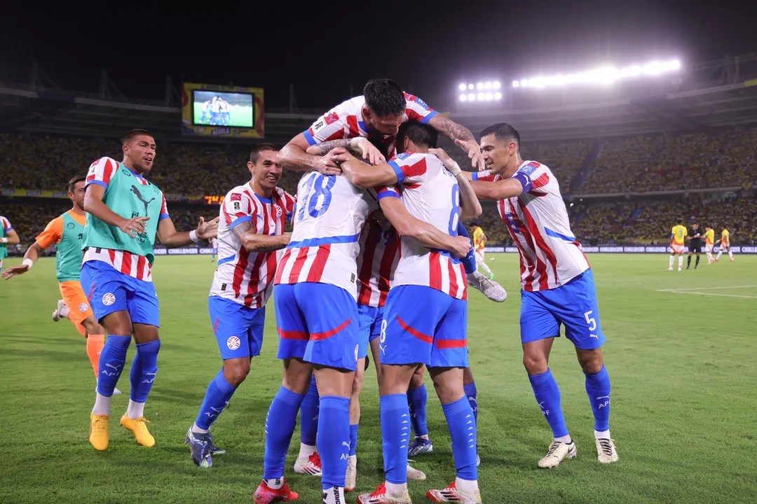 Paraguay se lo empató a Colombia y sigue en puestos de clasificación al Mundial de 2026