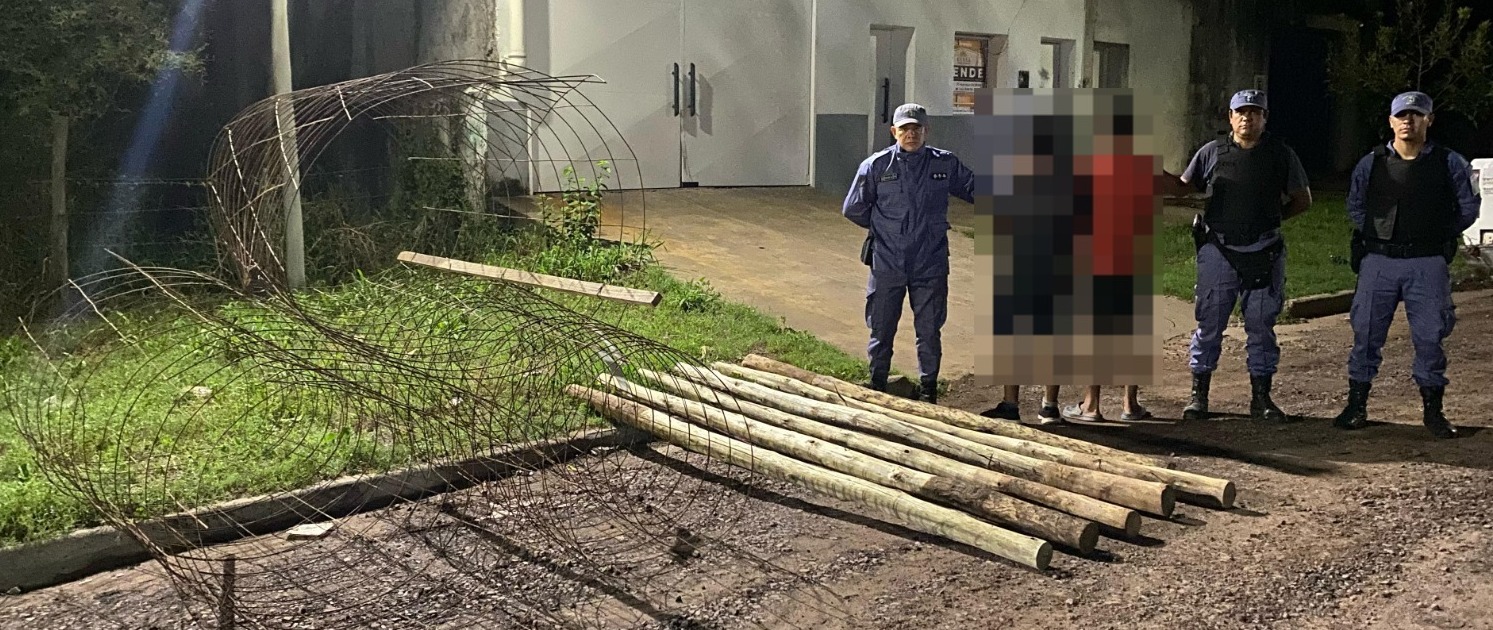 Recuperan materiales robados de la Planta Potabilizadora y detienen a dos sospechosos