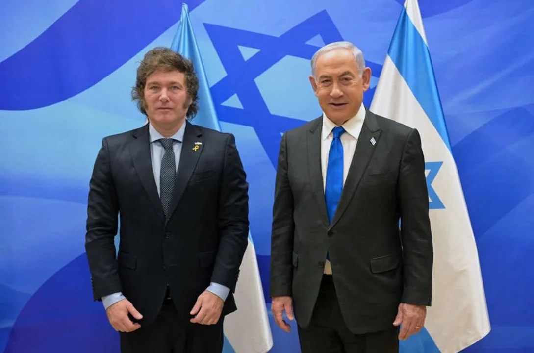 Milei se comunicó con Netanyahu para transmitirle su apoyo en pleno fuego cruzado con Irán