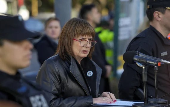 Bullrich: «Estoy en desacuerdo con que la Policía haga política»
