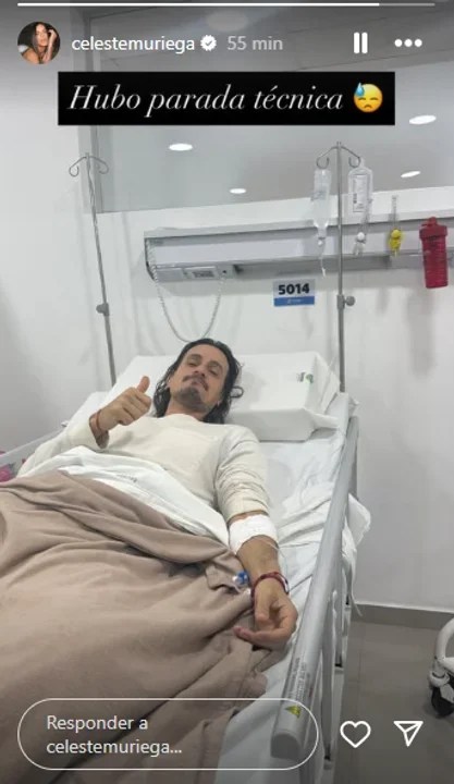 «Deshidratación»: cómo sigue la salud de Christian Sancho tras su internación