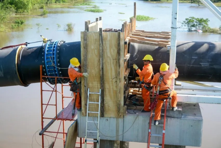 Gestión en acción: el acueducto progresa y las obras no se detienen