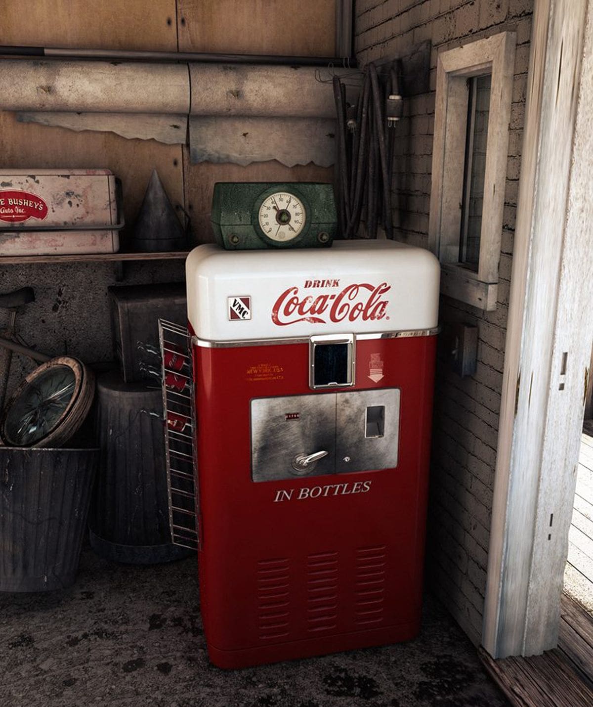 "Vintage Coke"/Ravi Kamal/3ds Max/Indien