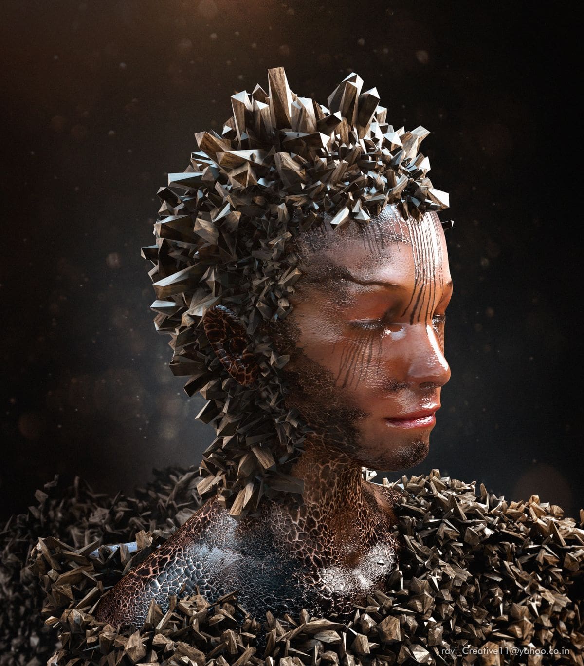 "In Depth"/Ravi Kamal/Cinema 4D/Indien