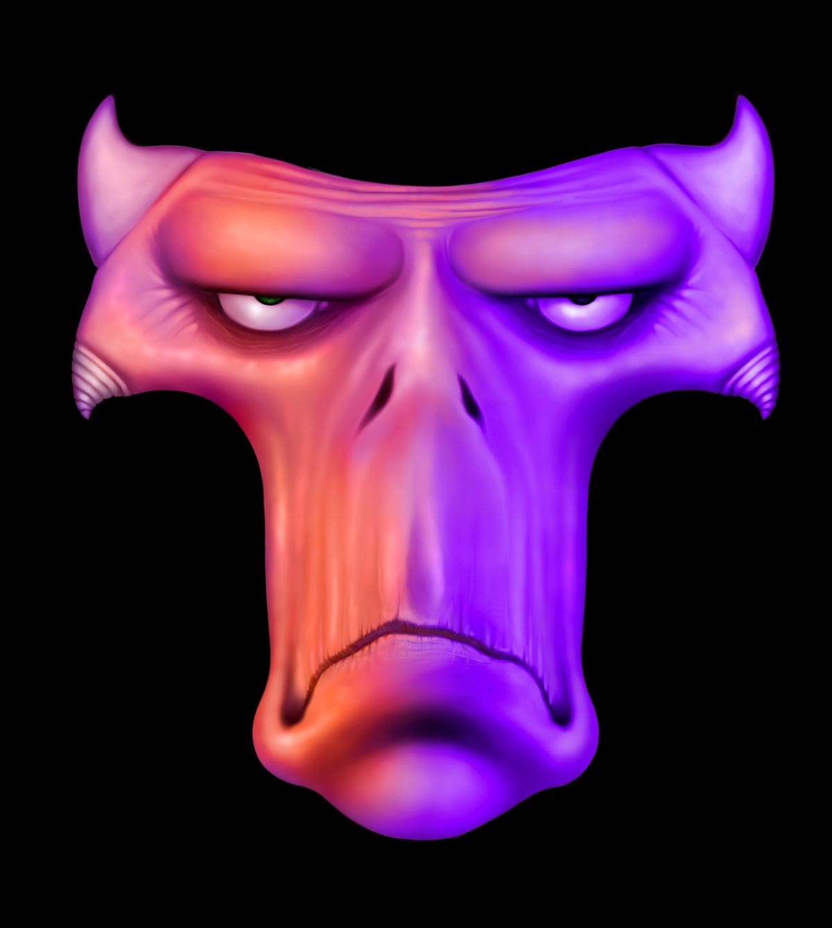 "Monster Head 02"/Marco Fantechi/Photoshop/Italien
