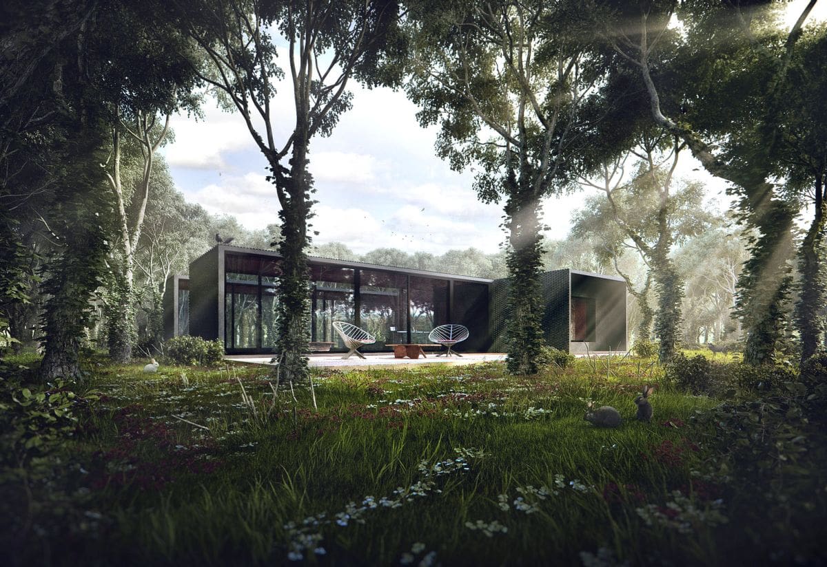 "Silent House"/Sérgio Merêces/3ds Max, V-Ray/Portugal
