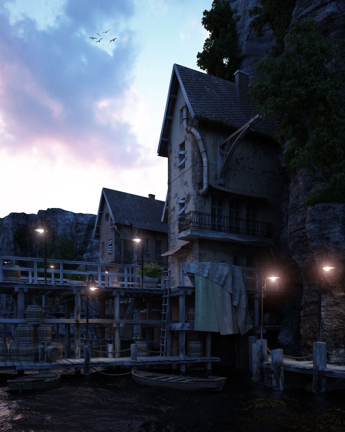 "On the Waterfront"/Cihan Özkan/3ds Max, V-Ray/Türkei