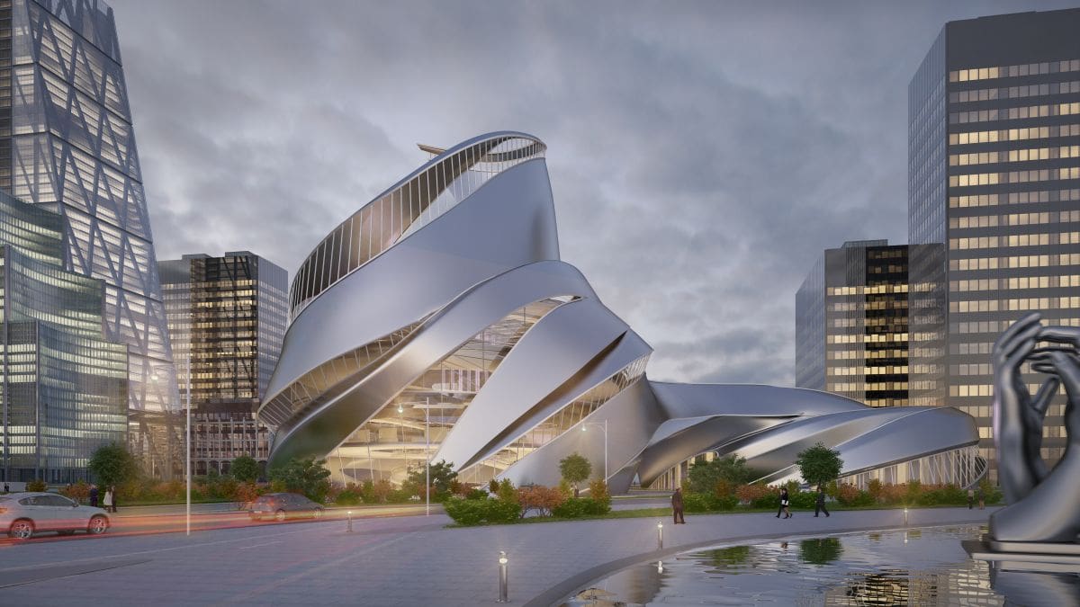 "Sufi Danza"/Mahmoud Alkawadri/3ds Max; AutoCAD, V-Ray/Deutschland
