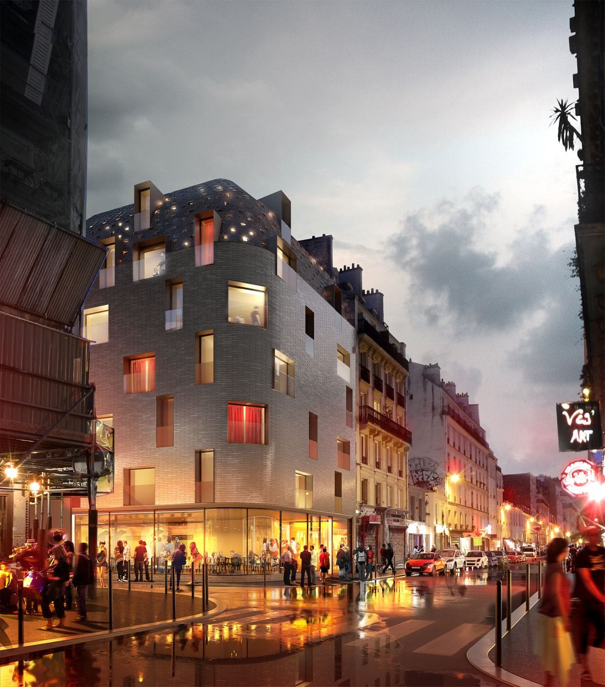 "Hotel 114, Paris"/Thomas Vournazos, Slashcube/Cinema 4D/Schweiz