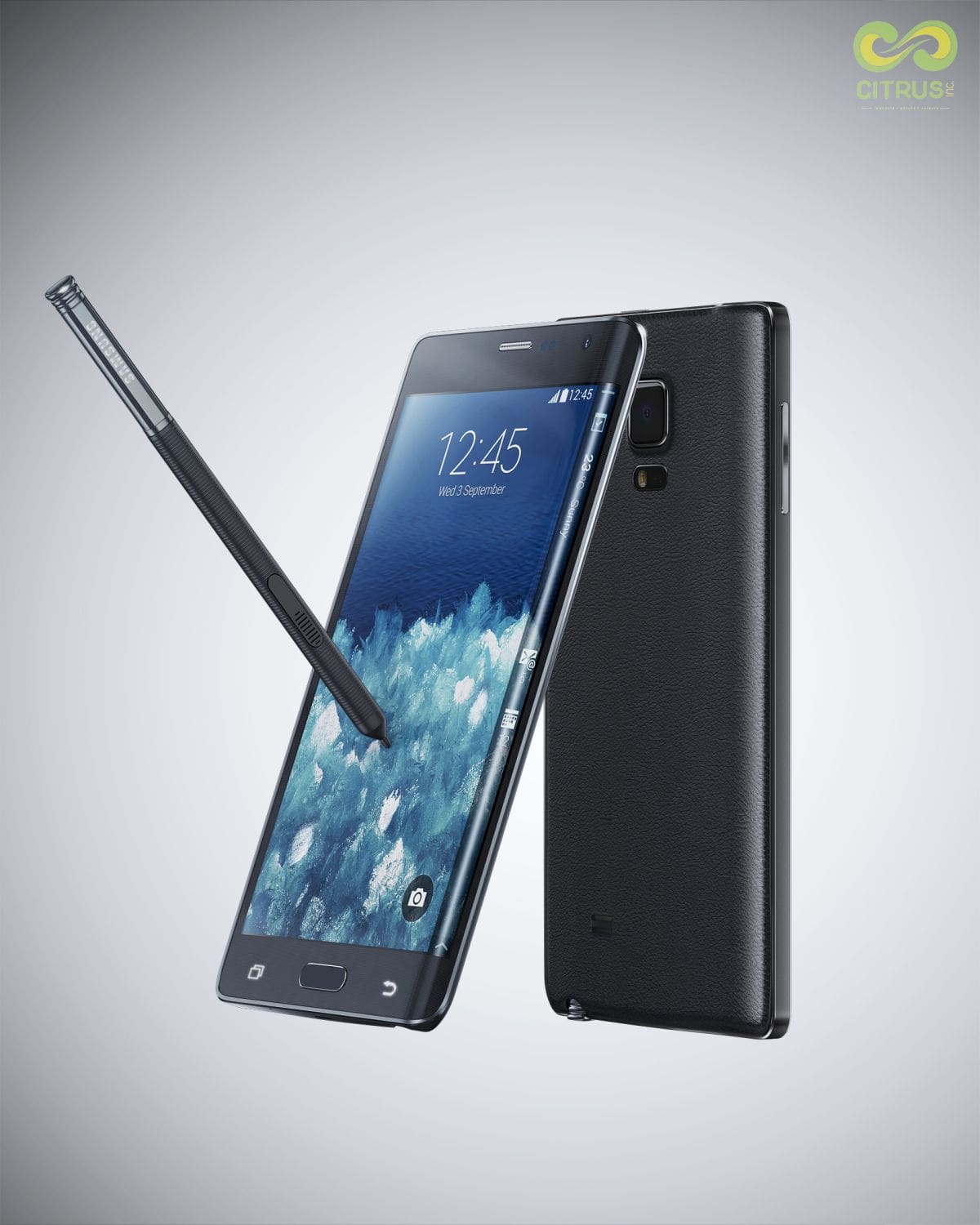 "Samsung Note Edge"/Citrus Inc. Studios/3ds Max, V-Ray/Indien