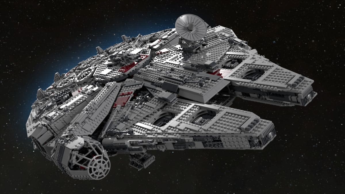 "Lego 10179 Millennium Falcon UCS"/Michael Klein/Blender,Modo/Deutschland