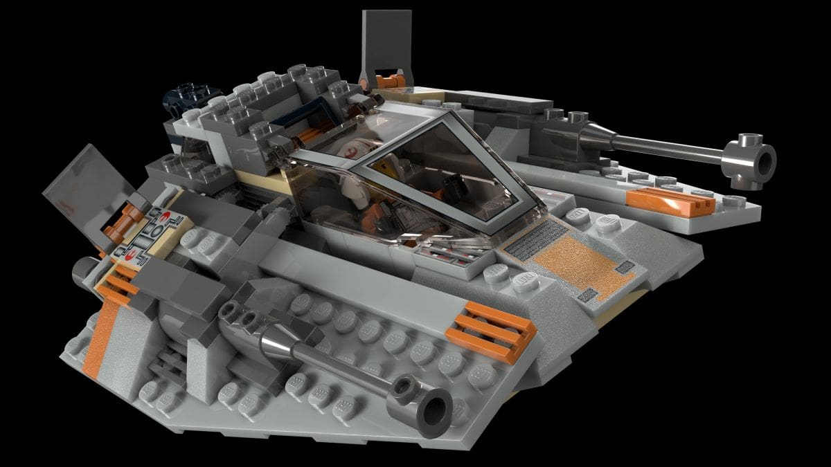 "Lego 7130 Snowspeeder"/Michael Klein/Blender,Modo/Deutschland