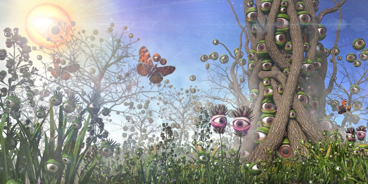 "Augenwelt"/Stefan Haberkorn/Cinema 4D, V-Ray/Deutschland