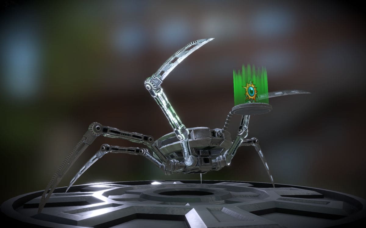 "Spiderbot"/Dennis Graf/3ds Max, ZBrush/Deutschland