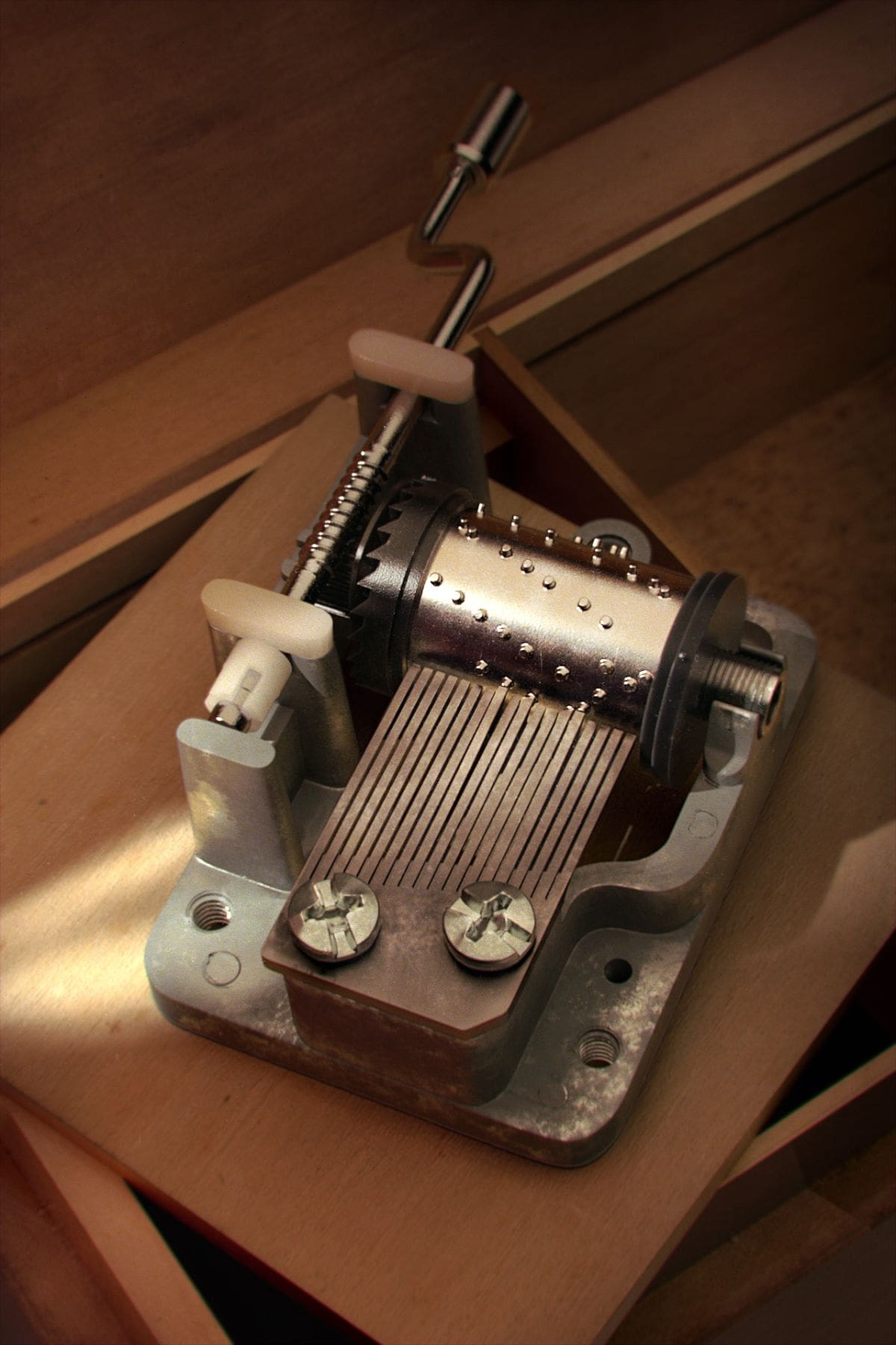"Music Box"/Abraham Ibanez Galvan/ZBrush, Maya, V-Ray, Mudbox/Neuseeland