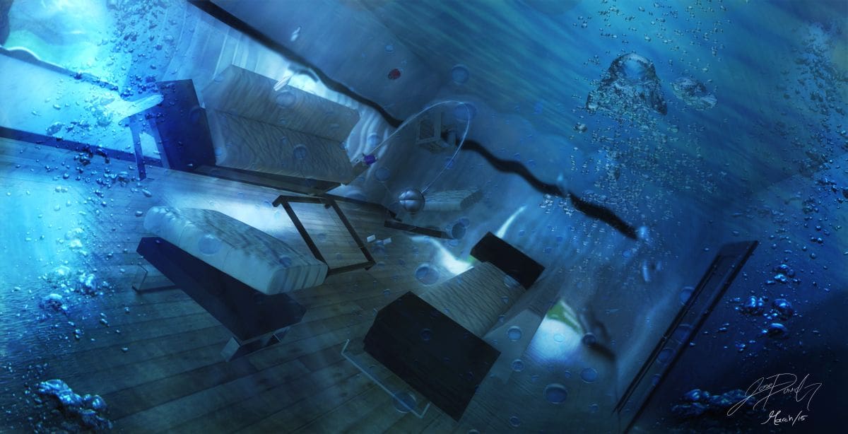 "Don't forget to close the sink"/Jose David Giraldo M/Rhinoceros, V-Ray/Kolumbien