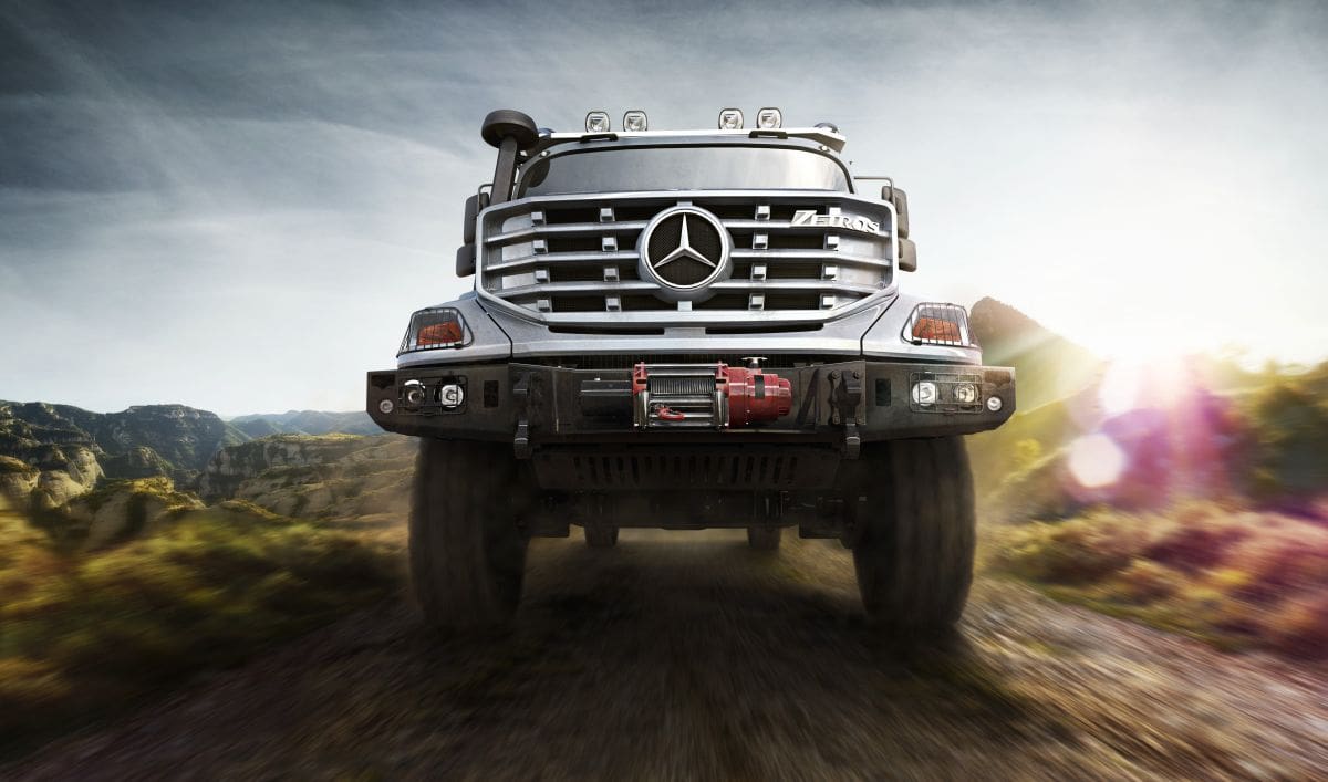 "Mercedes-Benz Zetros 1"/Albert Bauer Companies/Maya, Vred/Deutschland