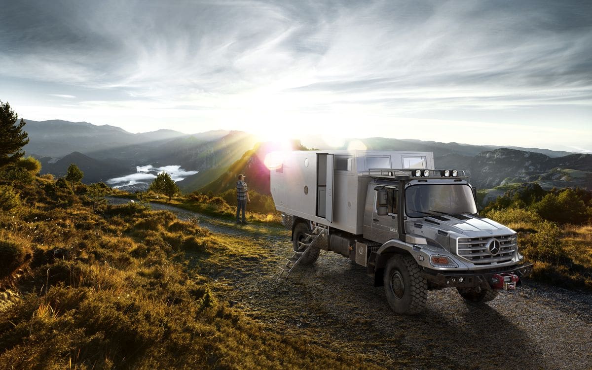 "Mercedes-Benz Zetros 2"/Albert Bauer Companies/Maya, Vred/Deutschland