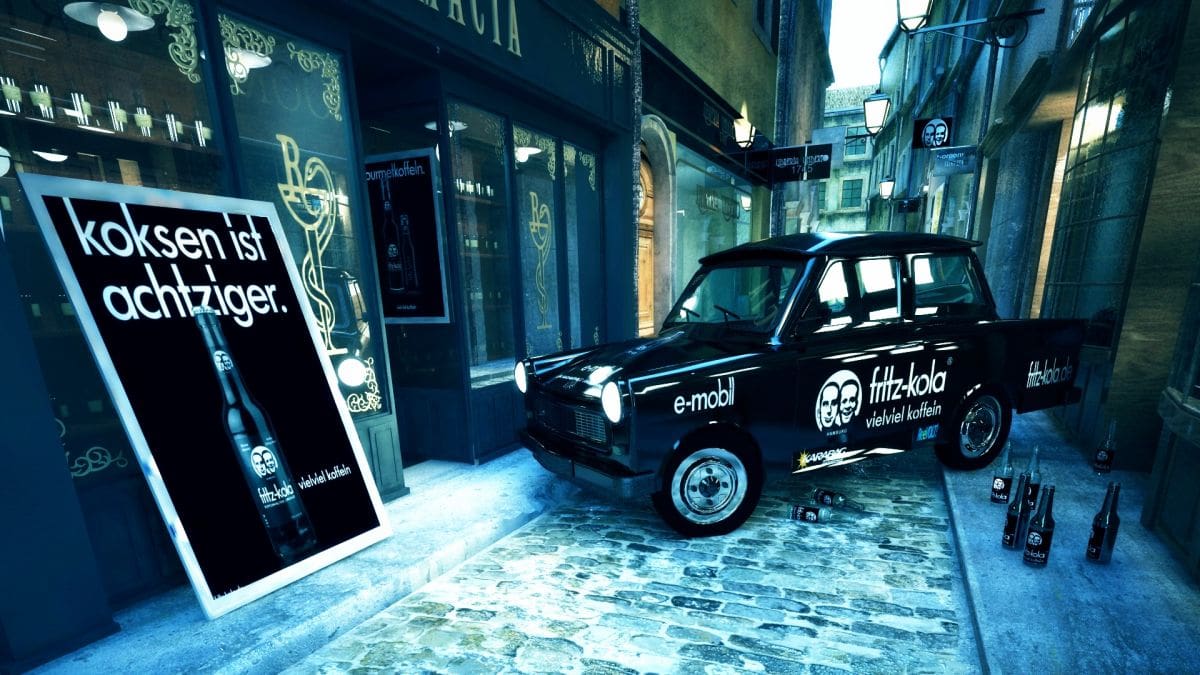 "Fritz Kola"/Architekturbüro Frank Stüven/Cinema 4D, V-Ray/Deutschland