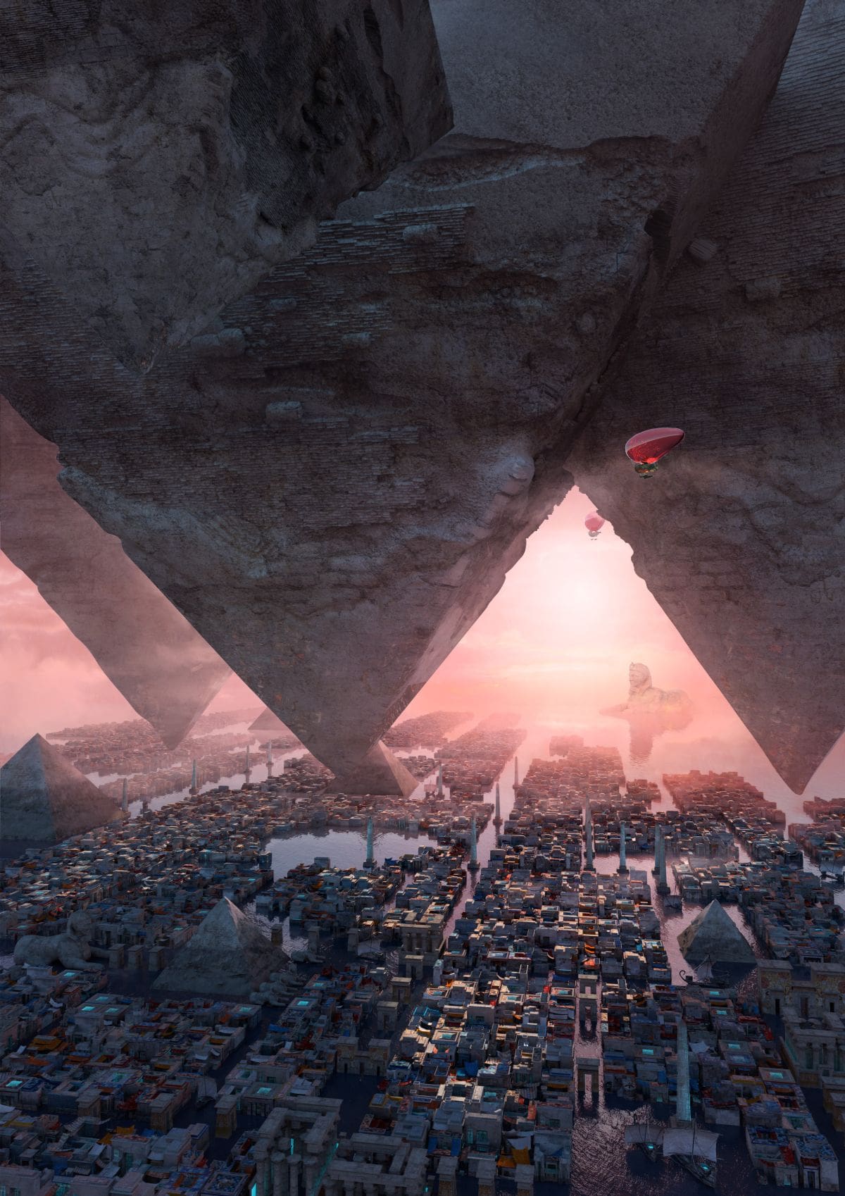 "Wonders: Great Pyramid"/Te Hu/Maya, Mental Ray/USA