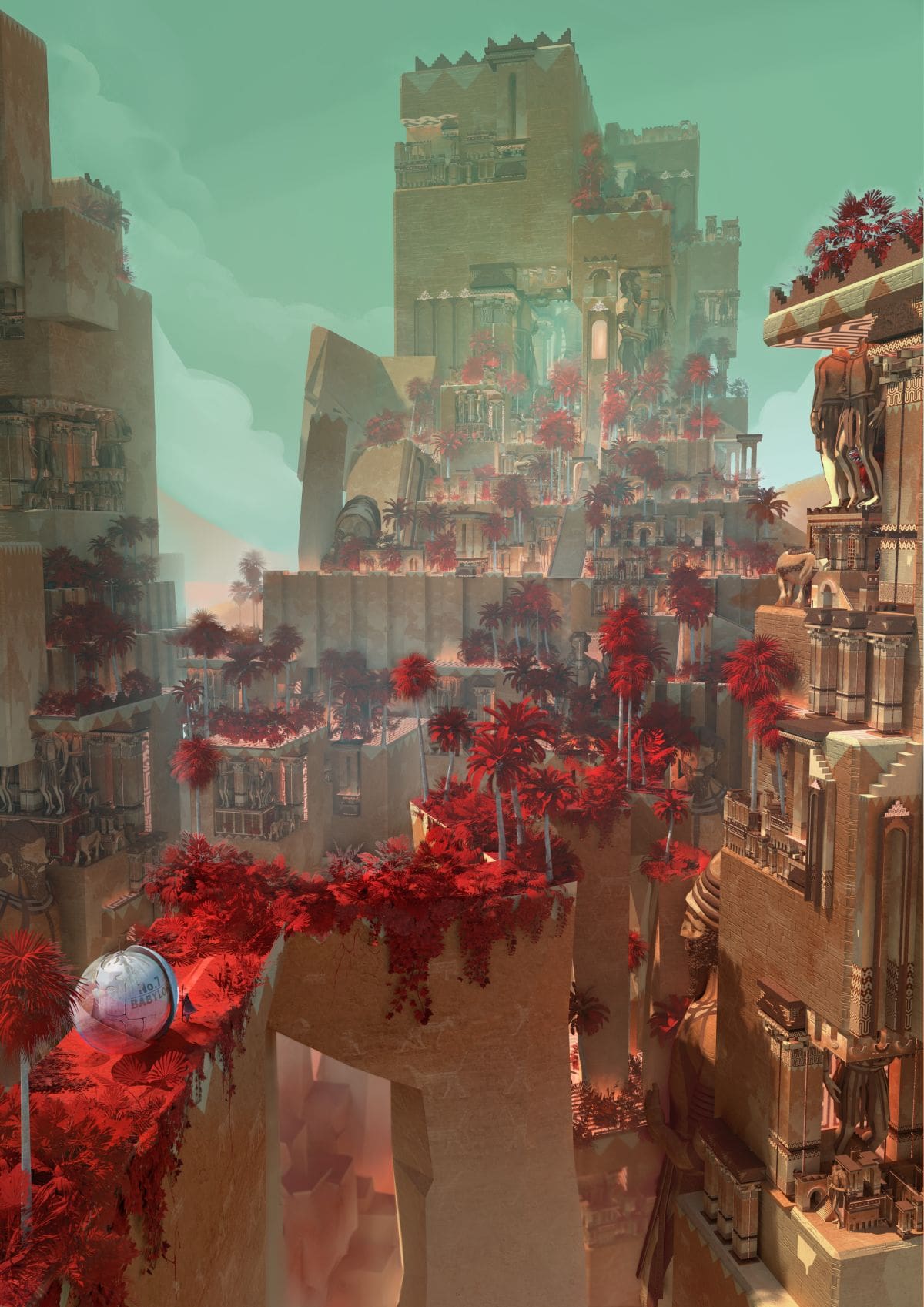 "Wonders: Garden of Babylon"/Te Hu/Maya, Mental Ray/USA