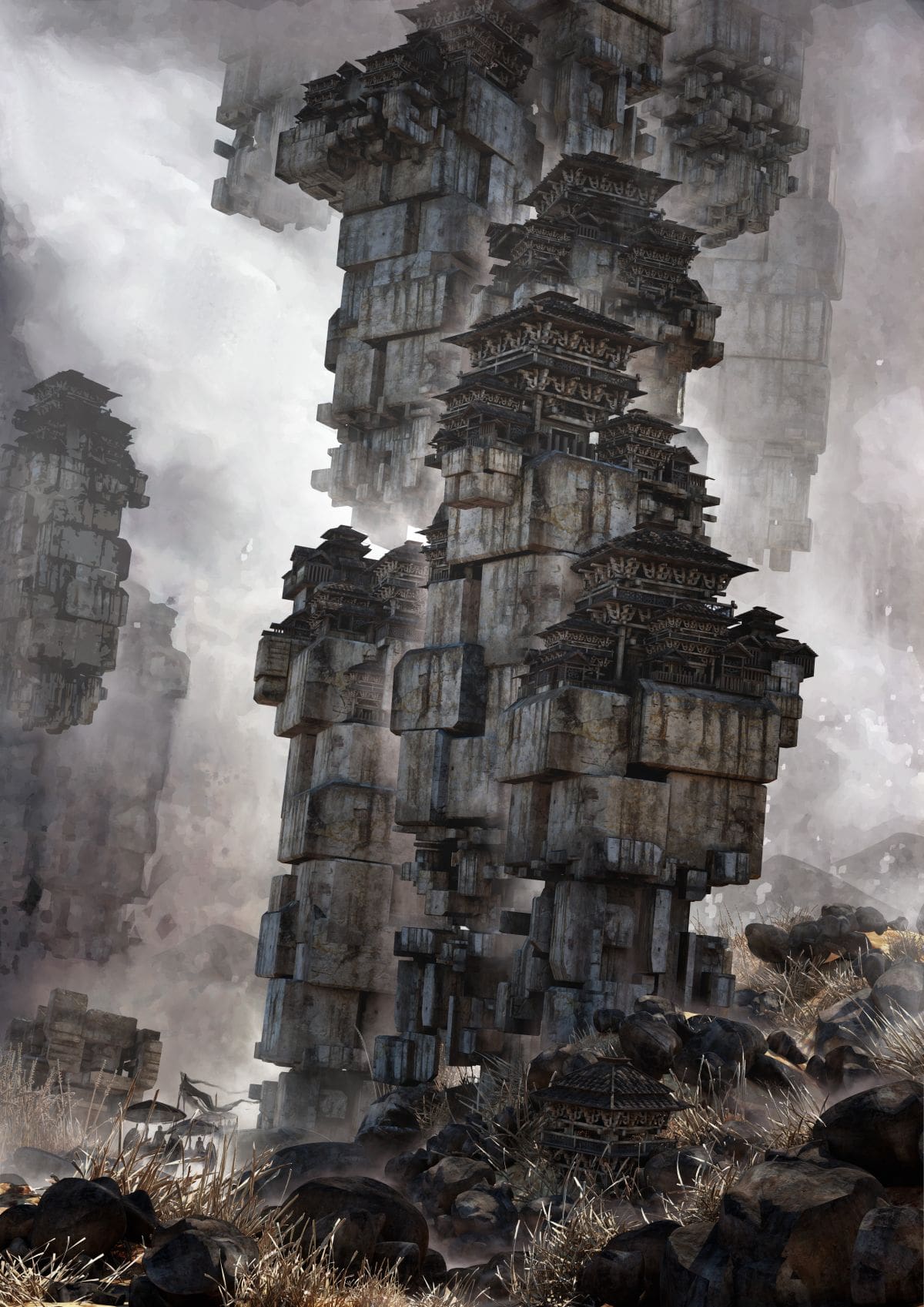 "Wonders: Ruins of Han Dynasty"/Te Hu/Maya, Mental Ray/USA