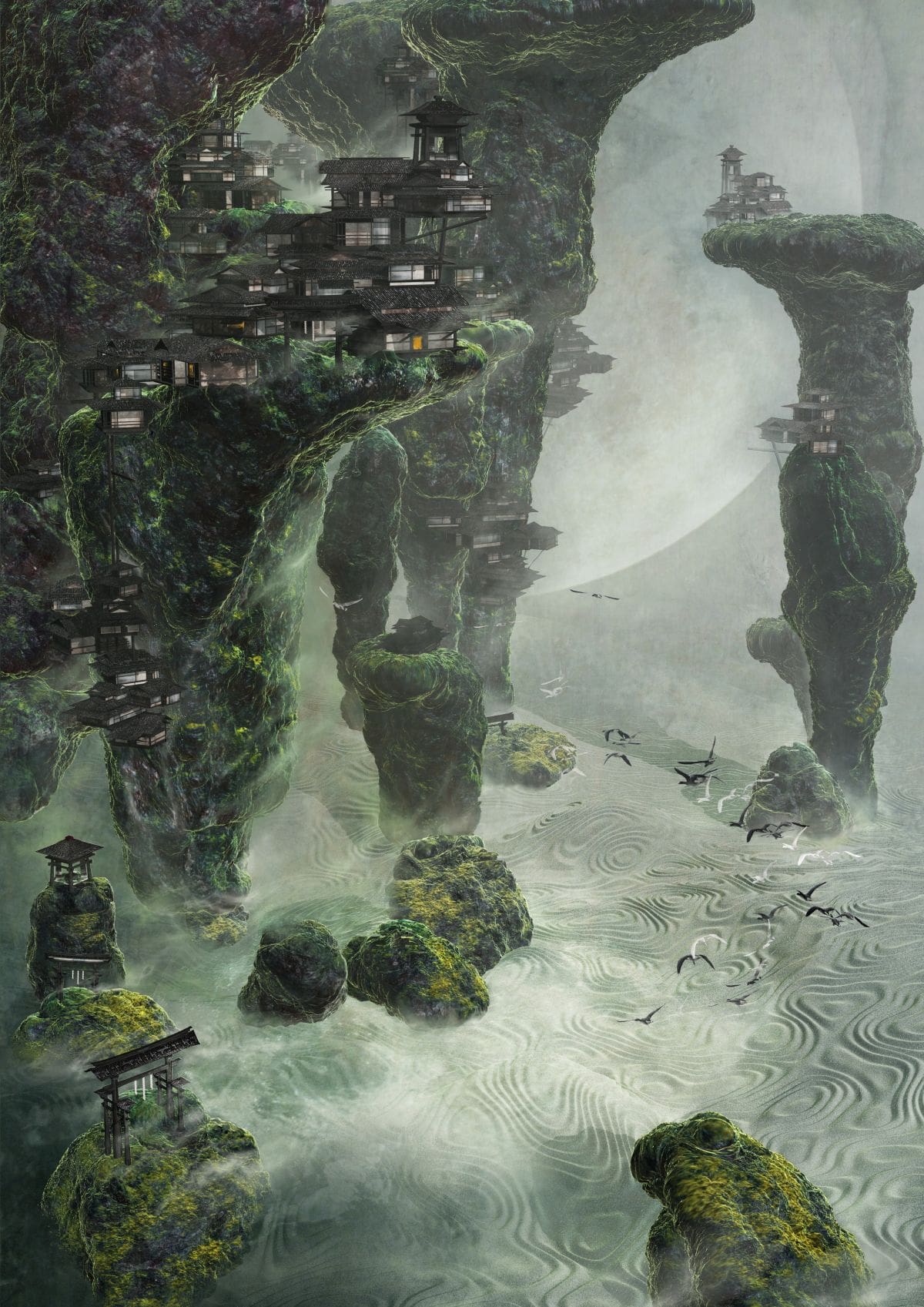 "Wonders: Zen Garden"/Te Hu/Maya, Mental Ray/USA