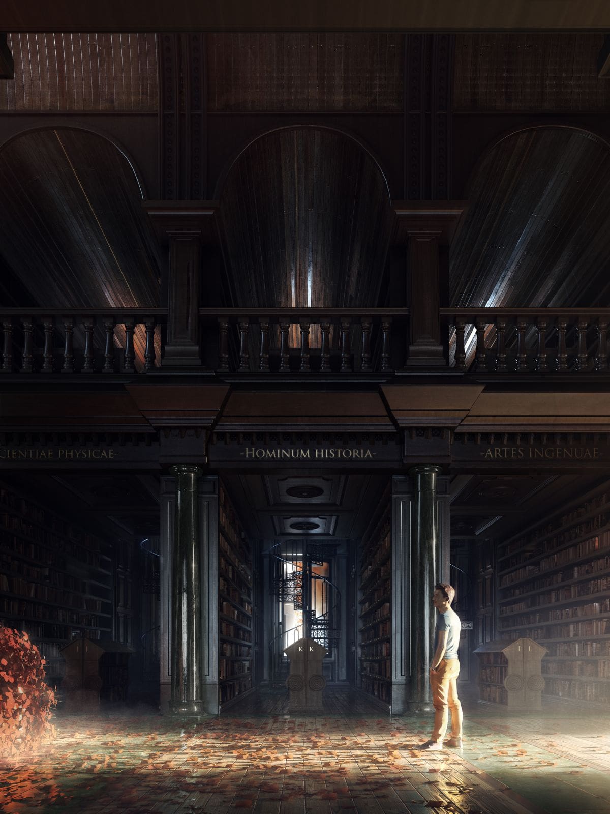 "Hominum Historia"/Thomas Vournazos, Slashcube/Cinema 4D, V-Ray/Schweiz