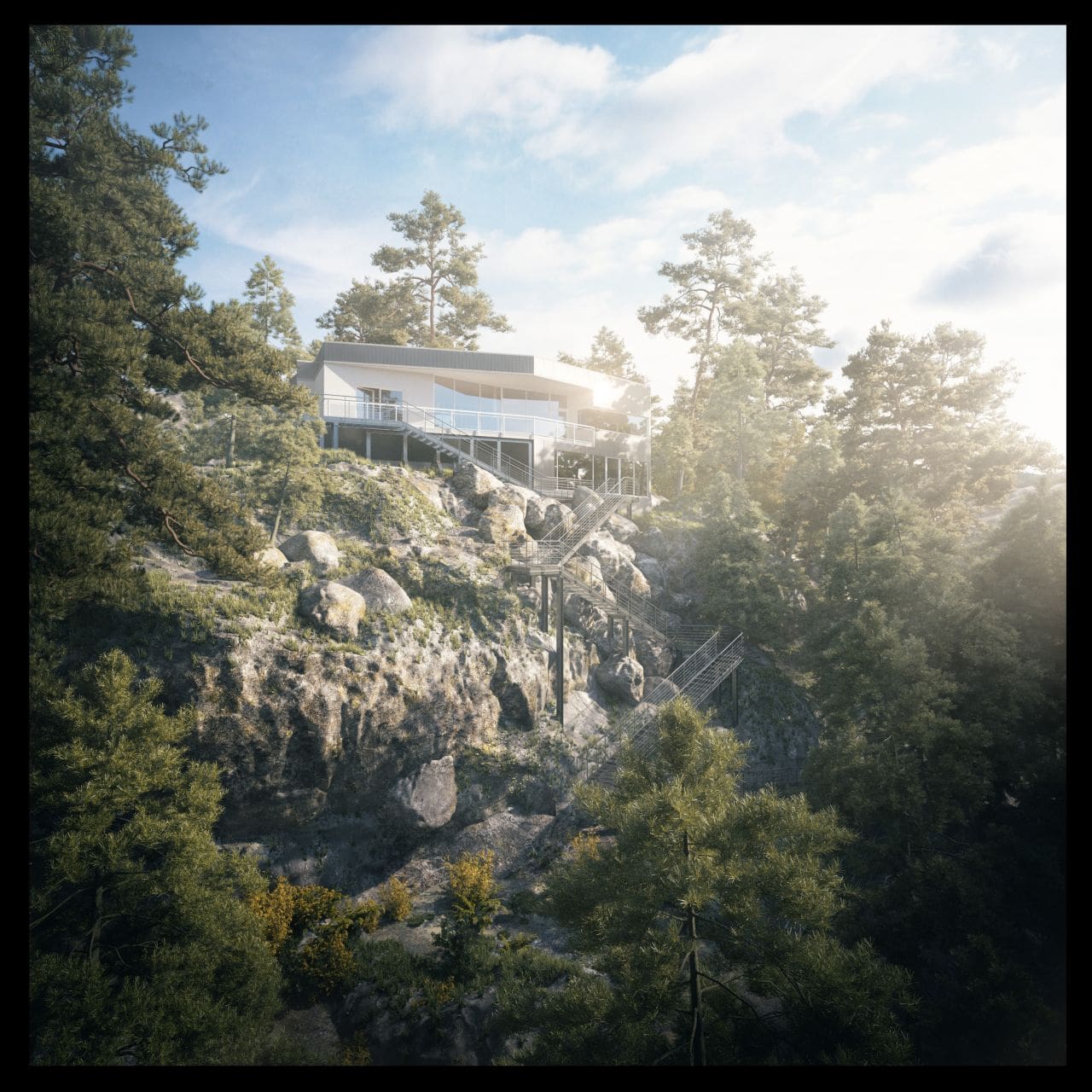 House Hanger, Artists: Ronny Mähl, Lichtecht GmbH, Software: 3ds Max, VRay. ZBrush