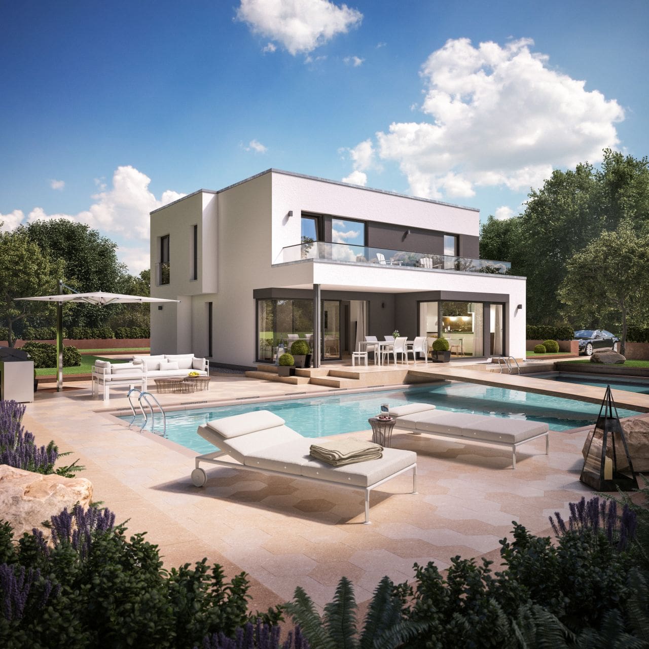 Mediteraner Cube, Artists: Ronny Mähl, Lichtecht GmbH, Auftraggeber: Bien Zenker, Software: 3ds Max, V-Ray