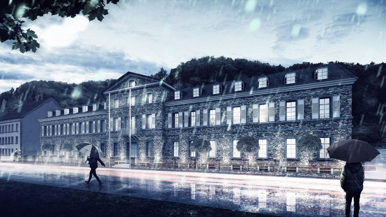 Neuprofilierung Kruppsches Logirhaus für Beamte - Bendorf-Sayn,, Artists: Heinrich + Steinhardt GmbH Architekt Diplomingenieur Thomas Steinhardt, Software: C4D, V-Ray