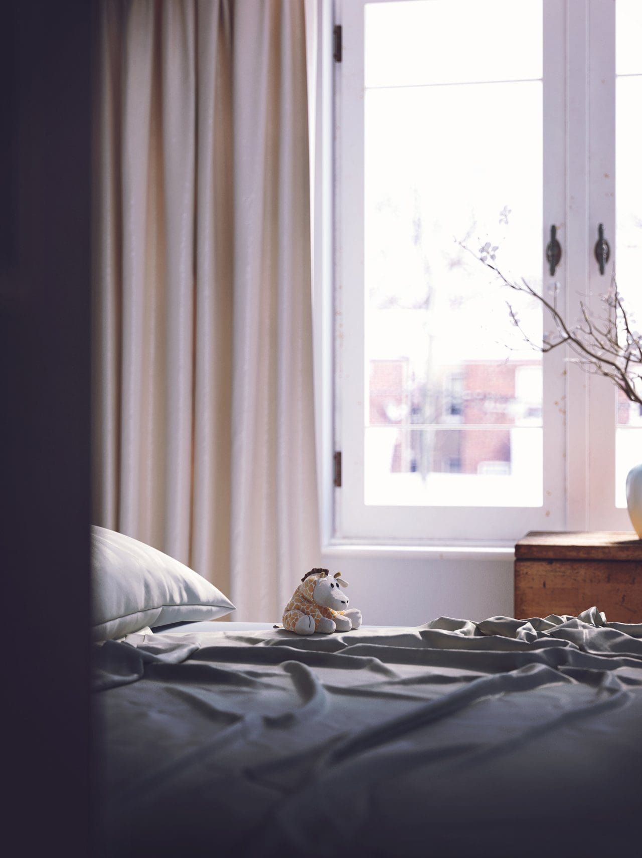 "Bedroom", von Oskar Füleki aus Deutschland, gestaltet mit Cinema4D & VRay