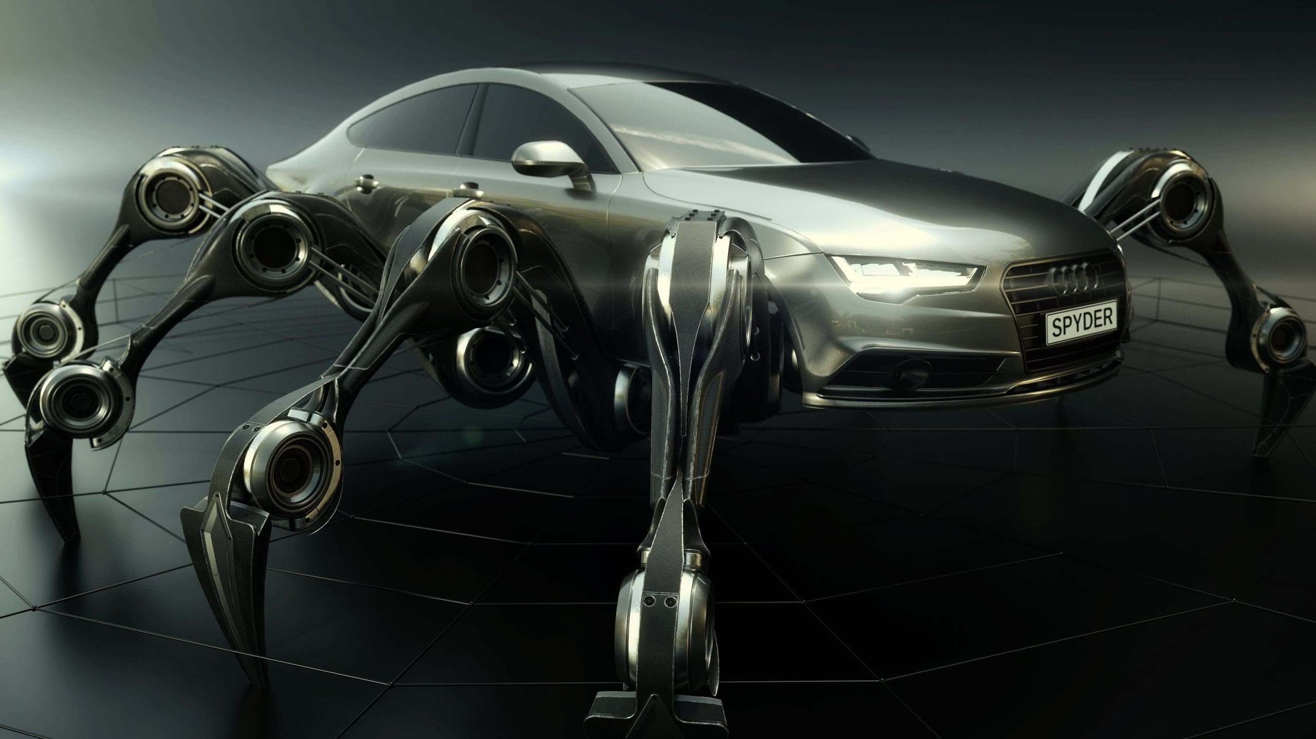 "Audi A7 Spyder", von Christian Schweger aus Deutschland, gestaltet mit Cinema4D