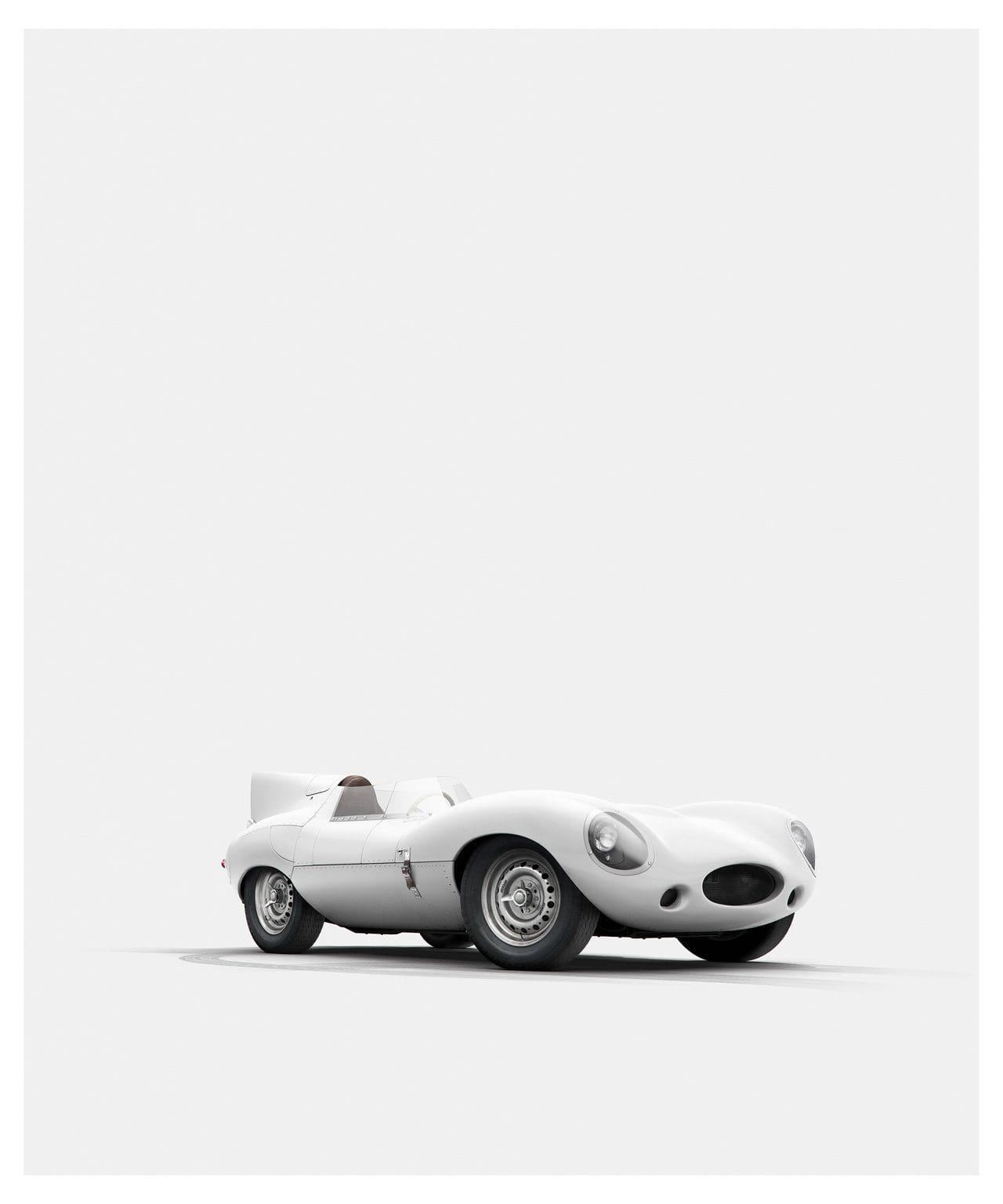"Jaguar D-Type", von David Macey, James Ball u. A., gestaltet mit 3ds Max, VRay