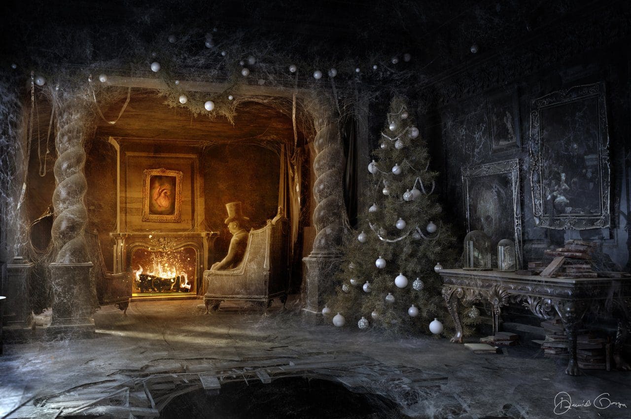 "Christmas Heart", von Daniel Garza aus Mexico, gestaltet mit Blender