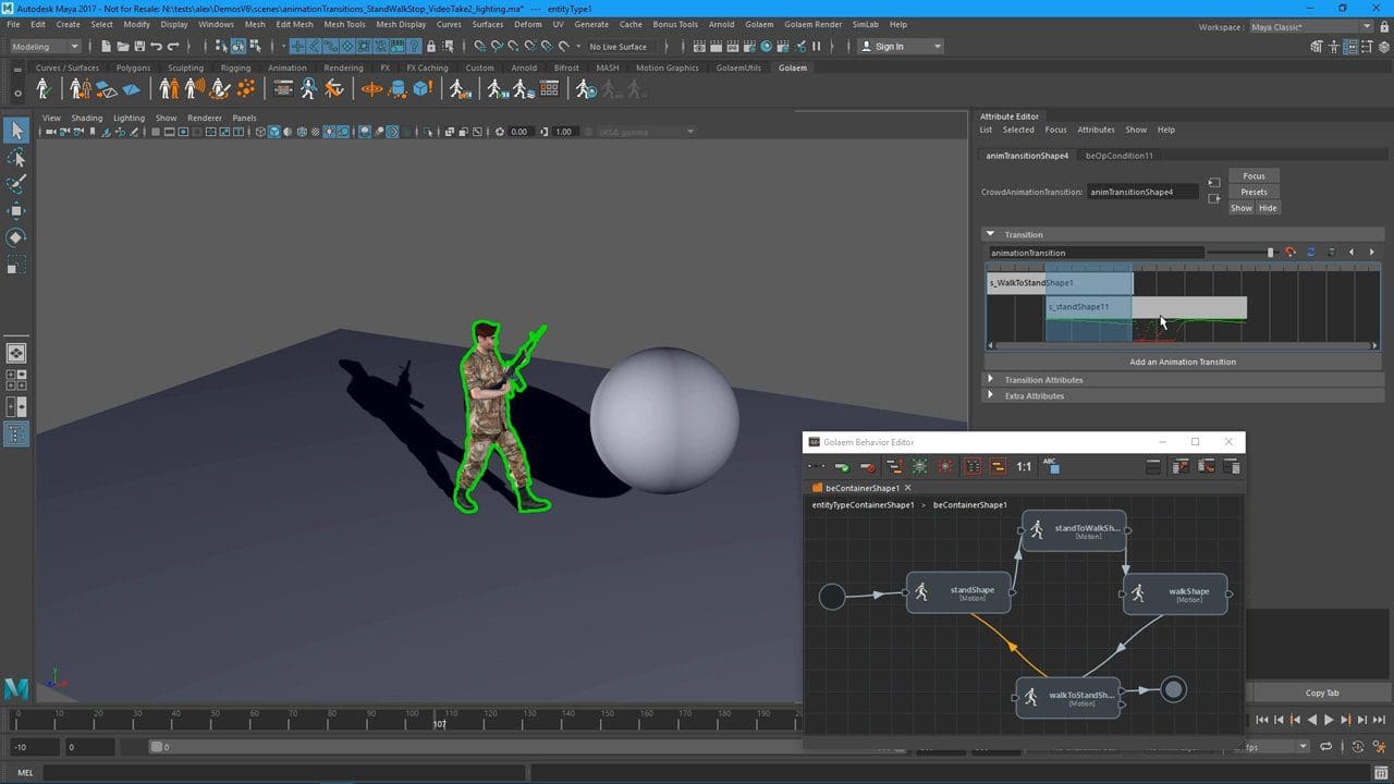 Animationsübergänge