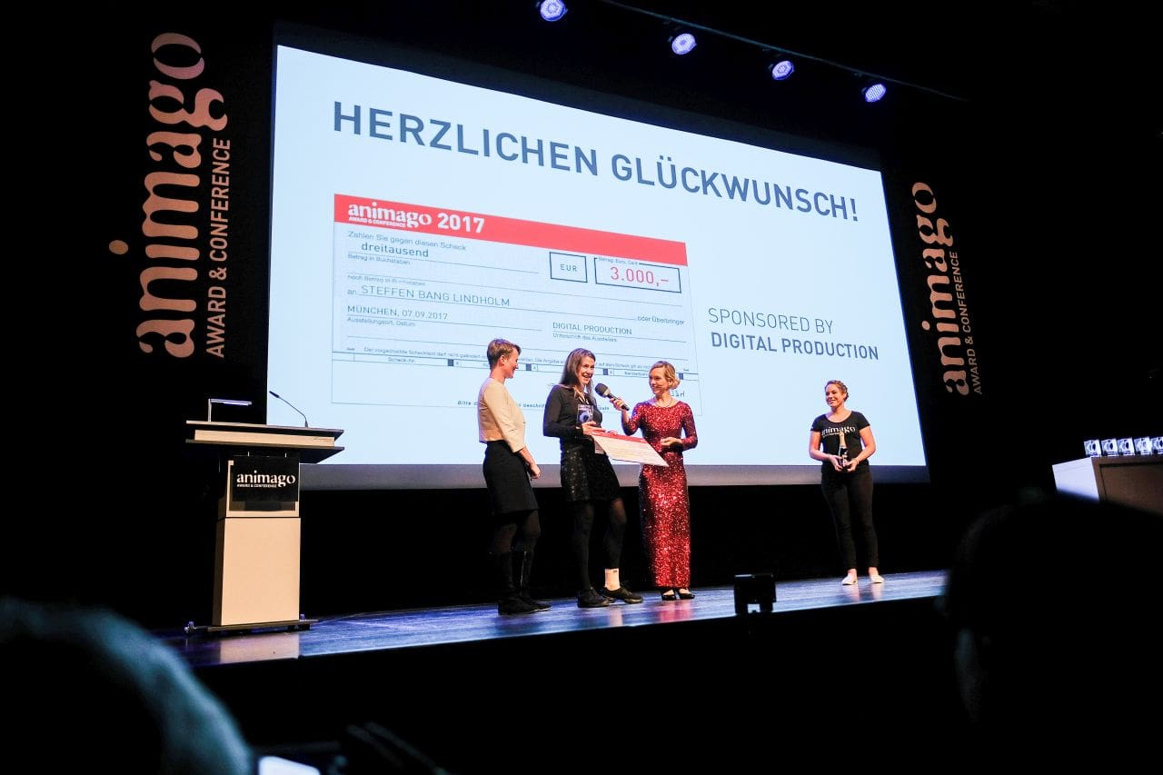 Beste Nachwuchs-Produktion: "Less Than Human" von The Animation Workshop mit Kategoriesponsor Digital Production