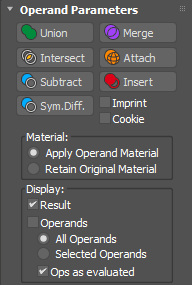 Shape Boolean Parameter