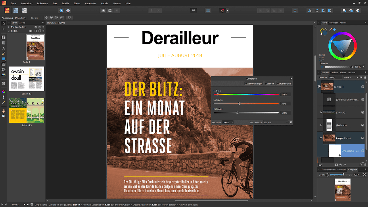 DE - Windows - Affinity Publisher - Layer Adjustments