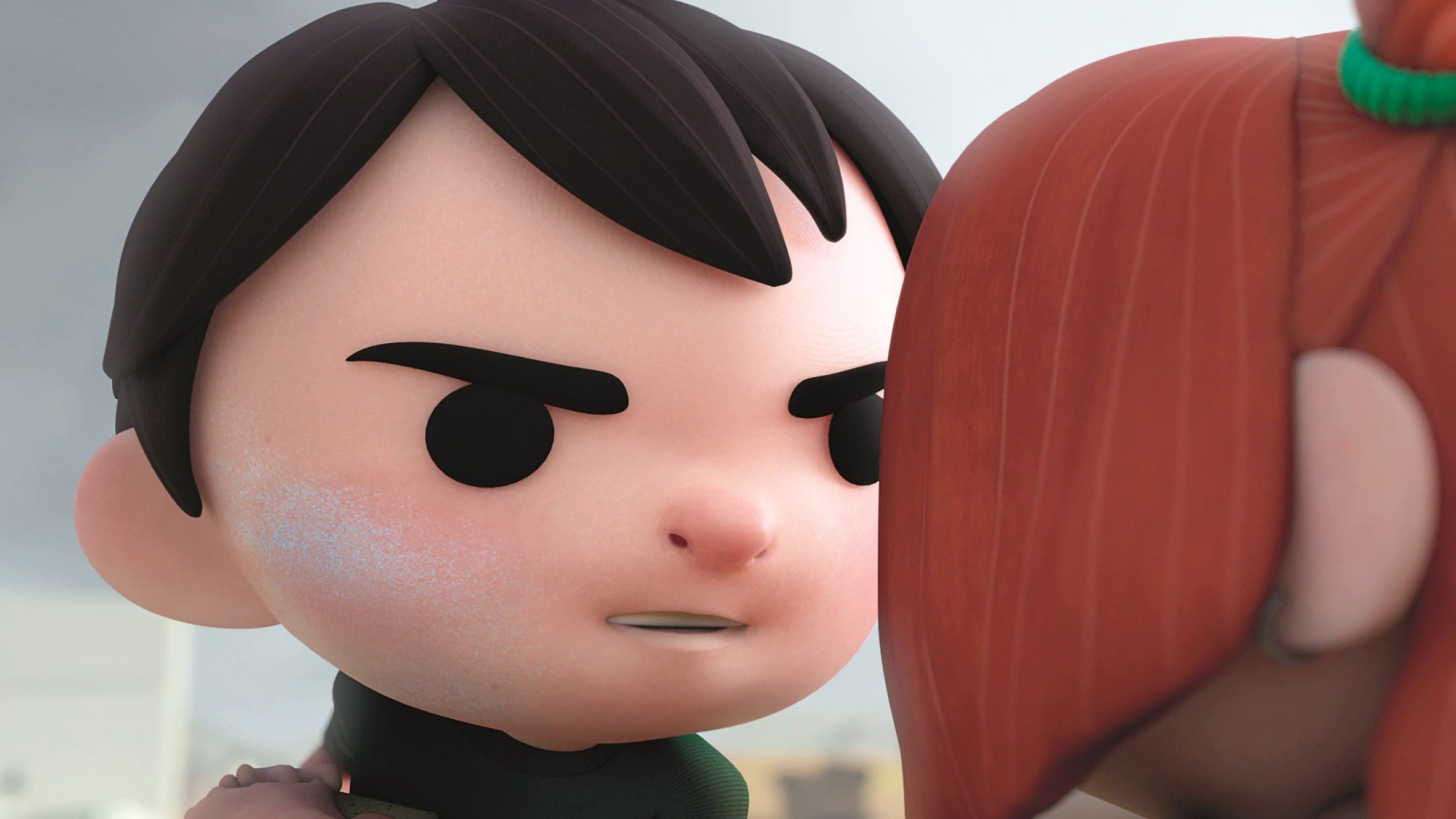 Das Design der Charaktere mit dem großen Kopf und den schwarzen Augen bot im Animationsprozess viele Herausforderungen. Da die Bewegungen subtil bleiben sollten, zählte jedes Animationsdetail.