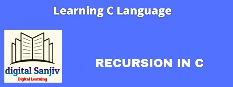 Recursion in C