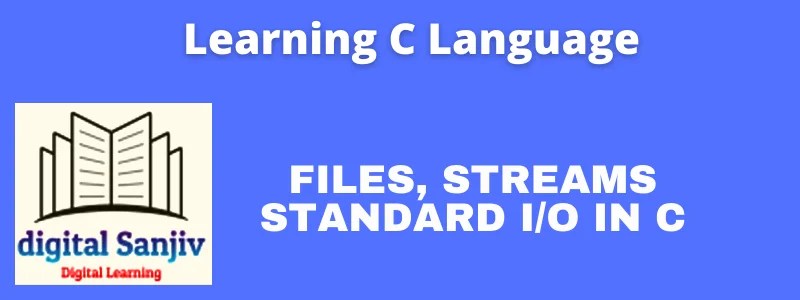 Files Streams standard I/O